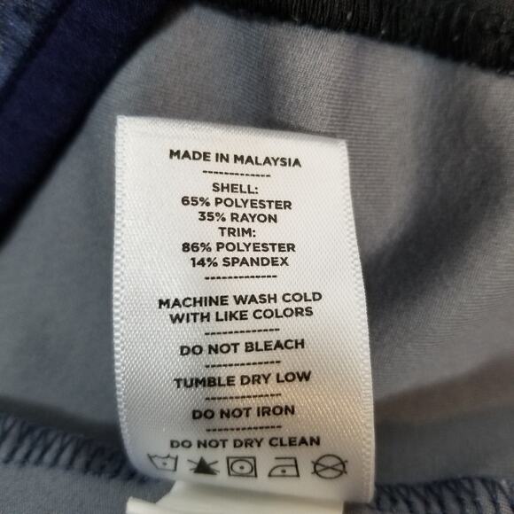 Rhone Men's Hooded Full Front Zip Lightweight Jacket Blue Size Large - Picture 8 of 9